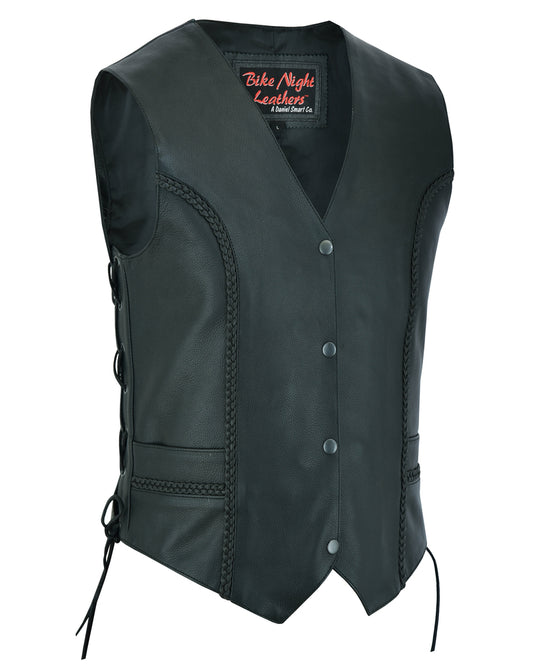 Women's Leather Vest
