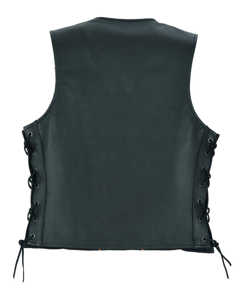 Women's Concealed Carry Leather Vest