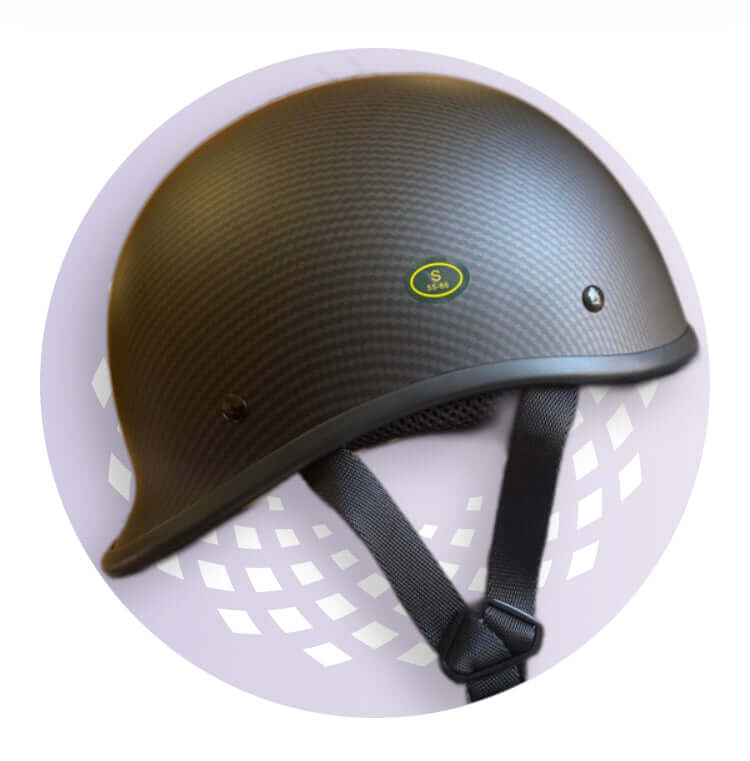 Twister 2.0 with Carbon Fiber Look - Reversible Beanie DOT Helmet