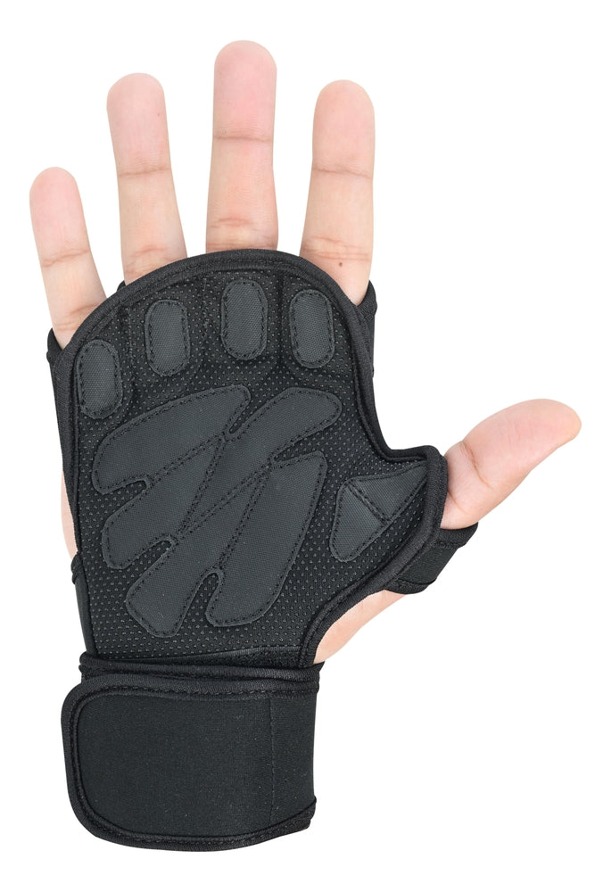 Full Life Black Cross Training Gym Glove