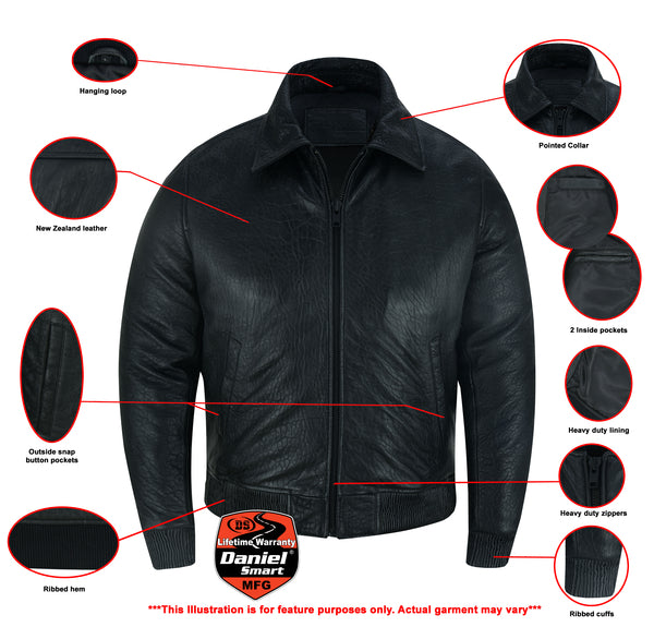 Daniel smart sales leather jacket