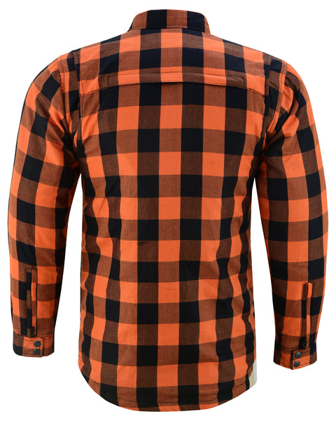 DS4675 Armored Flannel Shirt - Orange