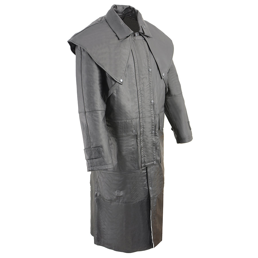 Men's Leather Duster