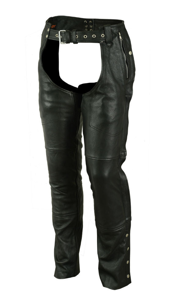 DS476 Unisex Double Deep Pocket Thermal Lined Chaps