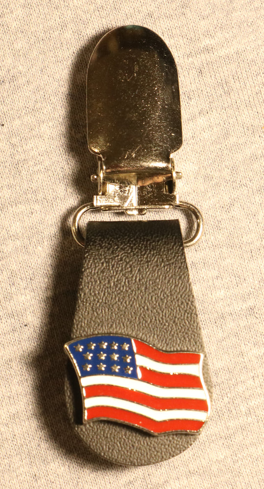 J122-26 Boot Clips US Flag