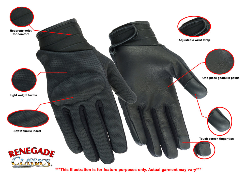 Renegade Classics - RC43 Textile Lightweight Glove