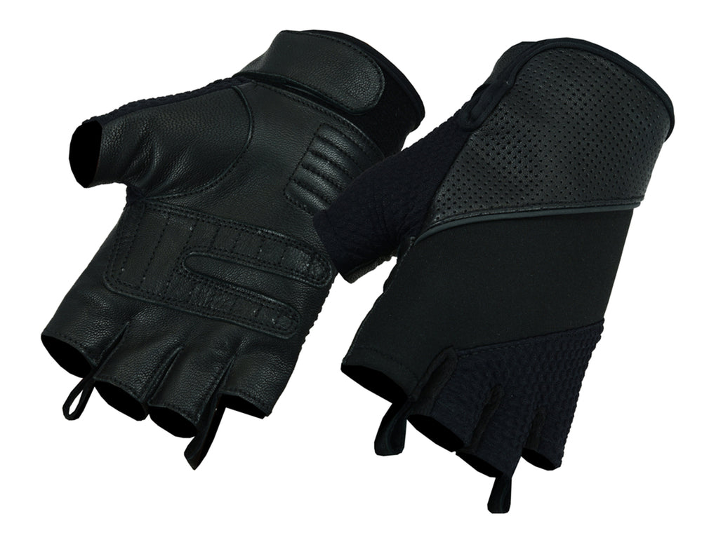 Renegade Classics - RC7 Leather/ Textile Fingerless Glove