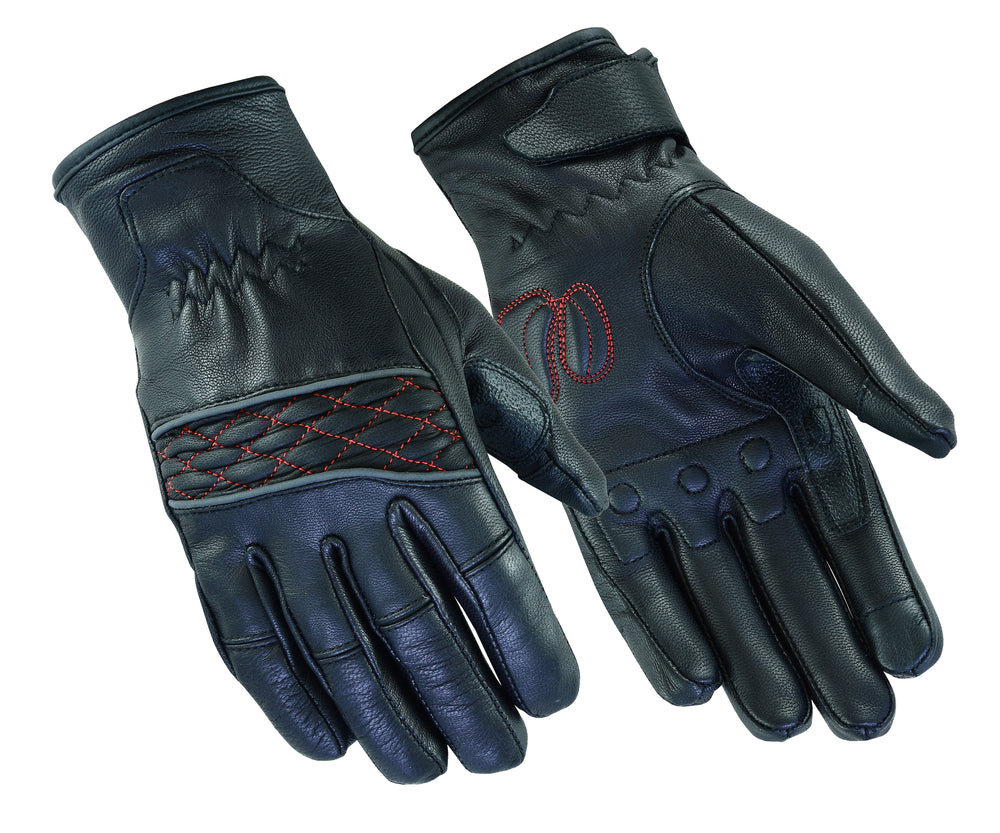 DS2426 Women's Cruiser Glove (Black / Red)