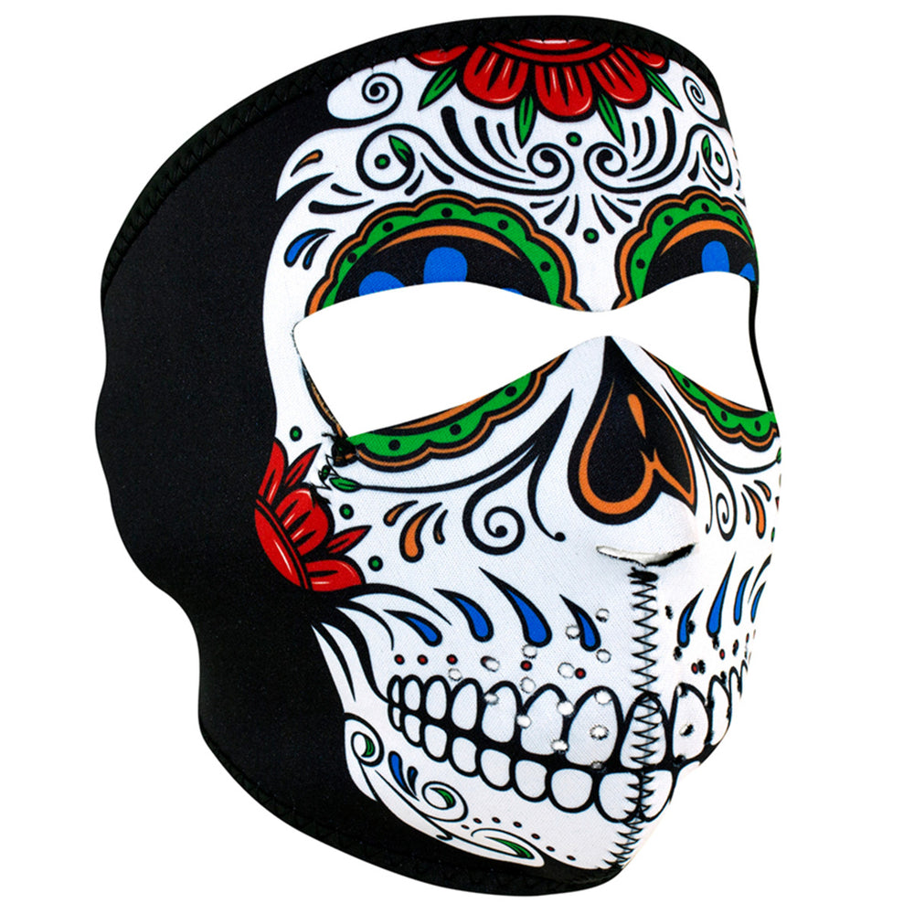 WNFM413 ZAN® Full Mask- Neoprene- Muerte Skull
