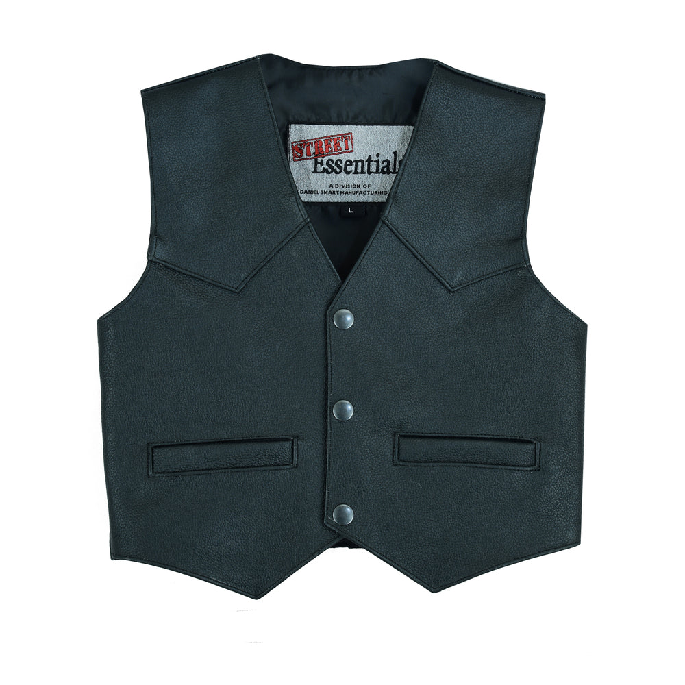 DS1744 Toddler Traditional Style Plain Side Vest