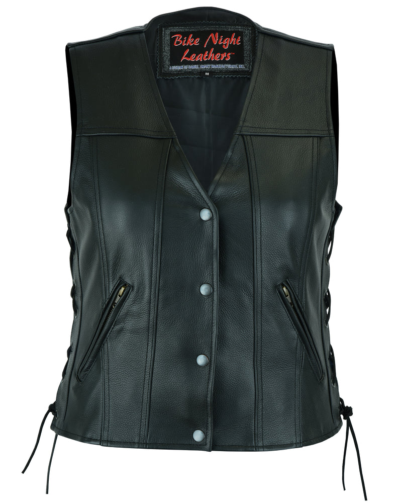 Women's Leather Vest – Southern Biker Gear