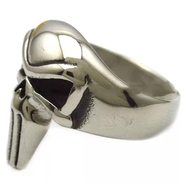 R3003 Punisher Skull Steel Biker Ring