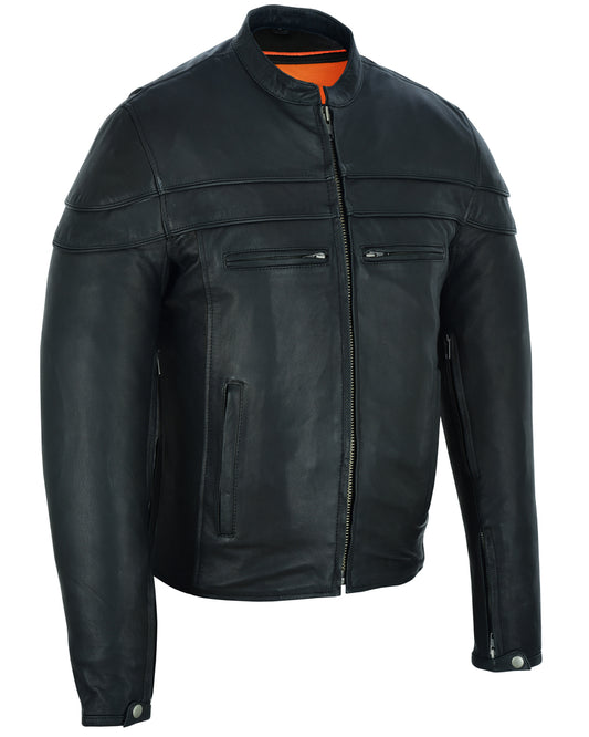 Men's Leather Cruiser Jacket