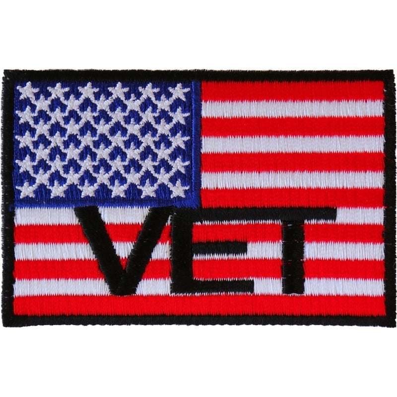 P3143 American Flag Vet Patch