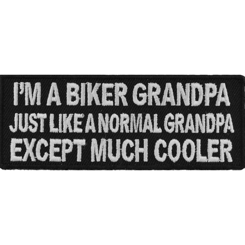 P5062 I'm A Biker GrandPa Just Like A Normal Grandpa Except Much Cool