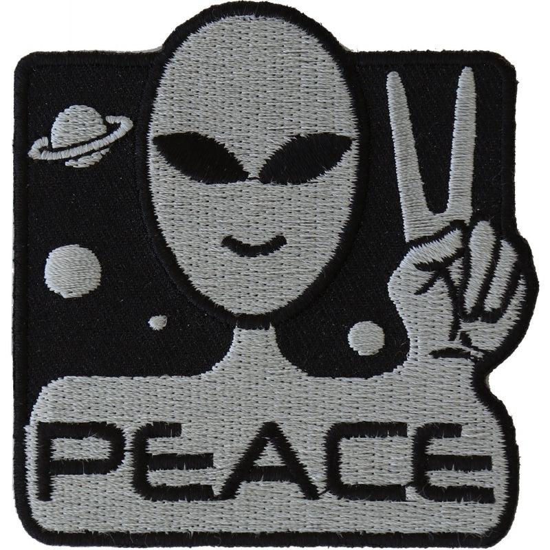 P4912 Peace Alien Fun Patch