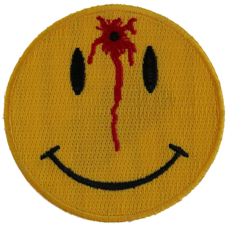 P1526 Shot Smiley Patch