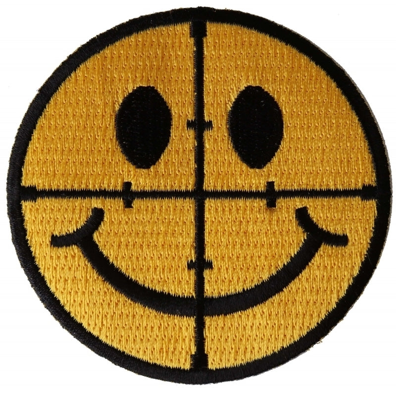 P6548 Sniper Scope Smiley Face Patch