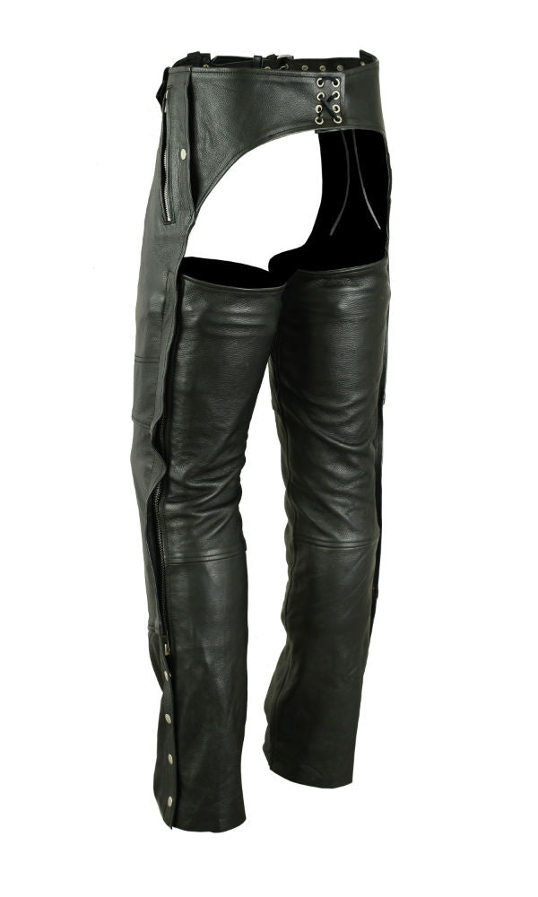DS478 Unisex Double Deep Pocket Thermal Lined Chaps