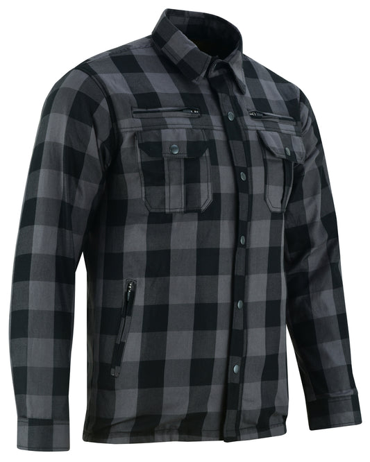 DS4670 Armored Flannel Shirt - Gray