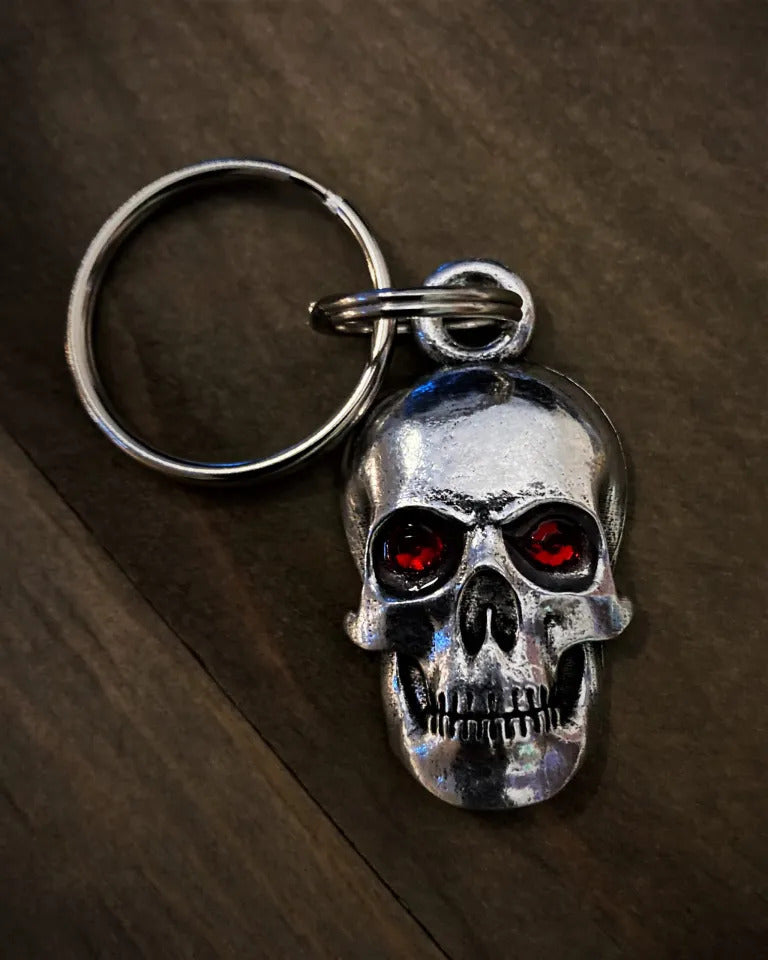 BBK-09 Evil Skull Diamond Keychain