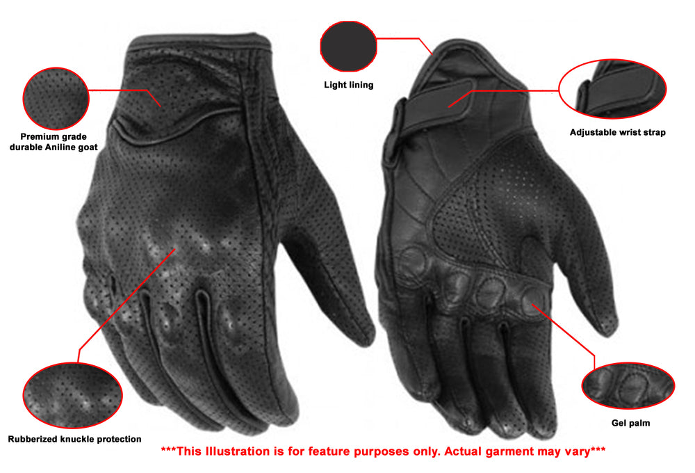 DS76 Perforated Sporty Glove