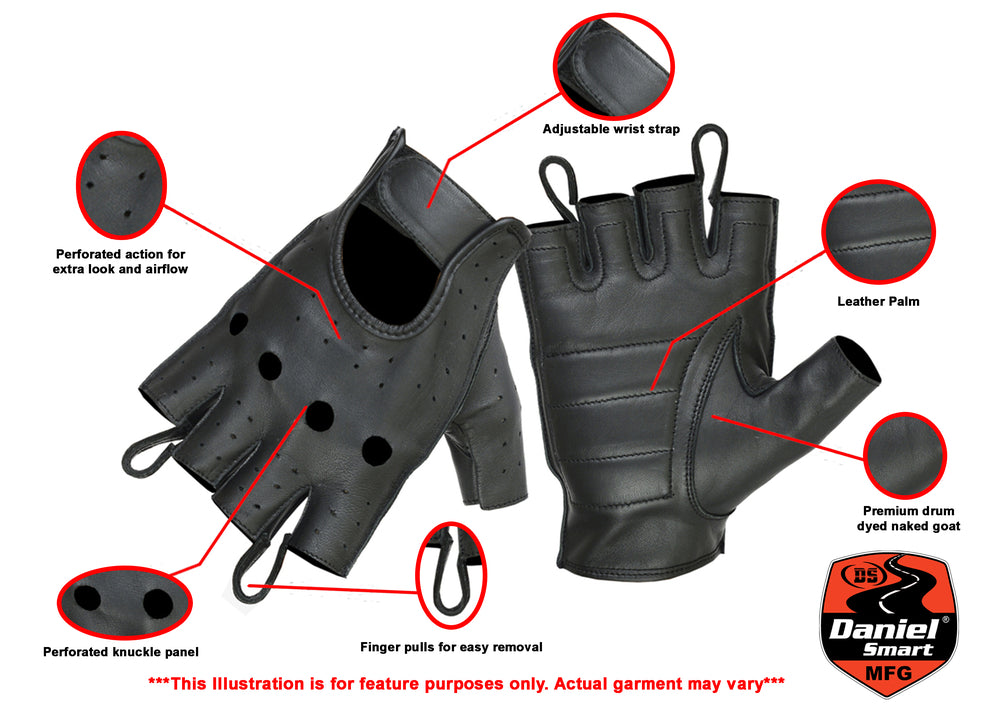 DS62 Premium Fingerless Glove