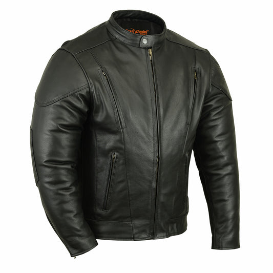 Men's Vented M/C Jacket w/ Plain Sides