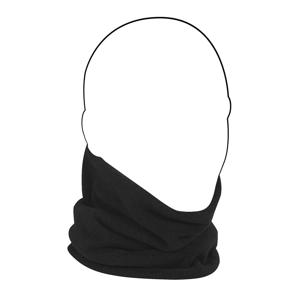 WFMFN114 ZAN® Neck Gaiter- Microfleece- Black