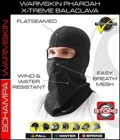 BLCLV011 Pharaoh Deluxe II Balaclava- StormGear Botton- WarmSkin Top