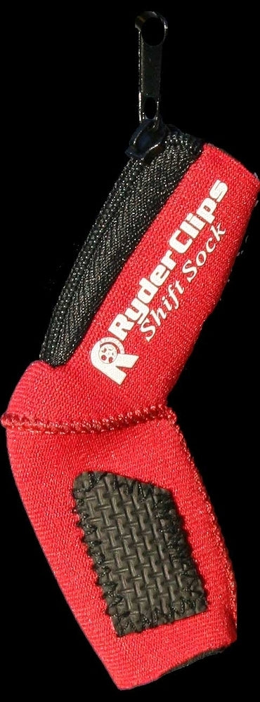SS-RED Neoprene Shift Sock- Red