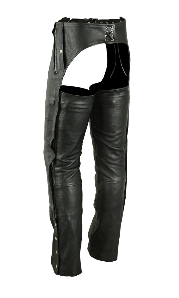 DS476 Unisex Double Deep Pocket Thermal Lined Chaps