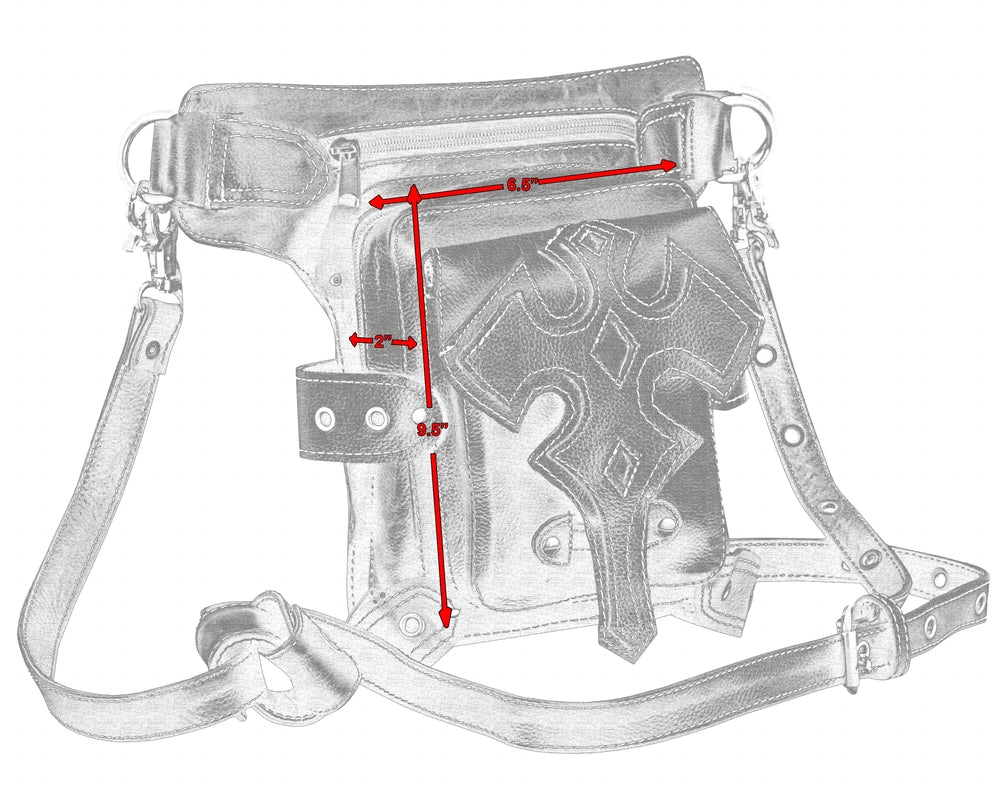 DS5852 Thigh Bag w/Waist belt