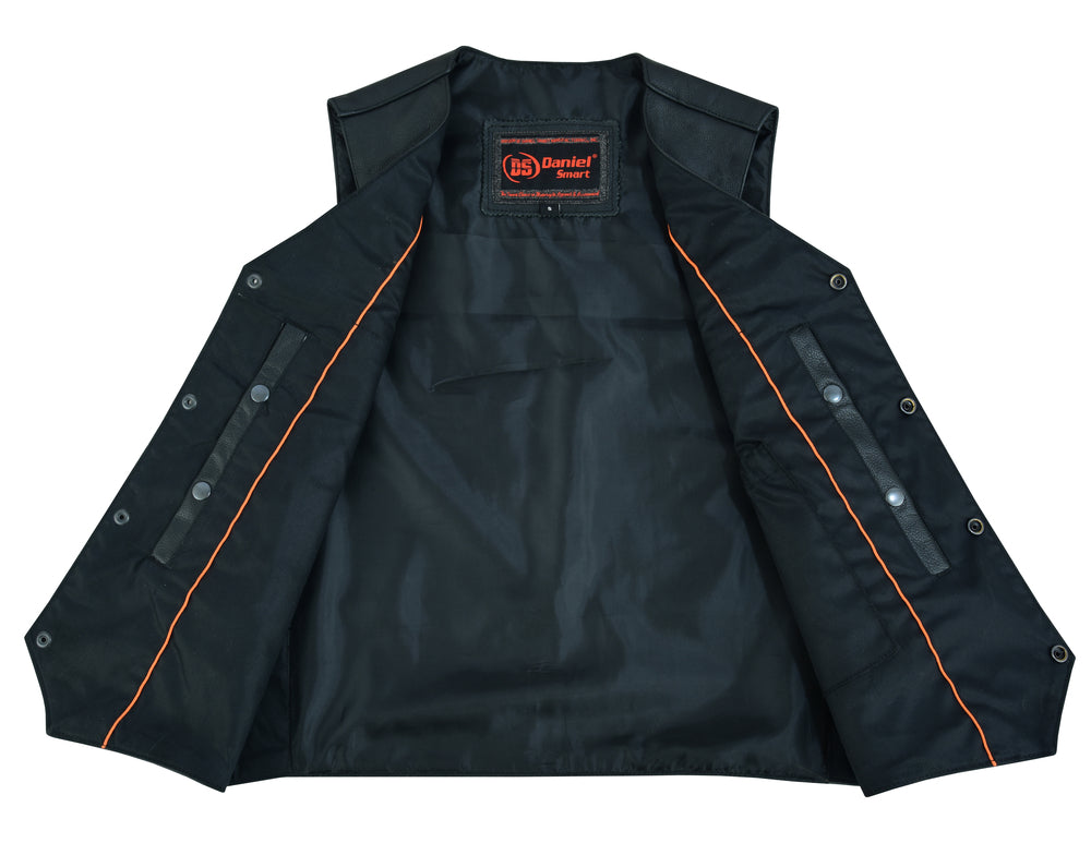DS110 Traditional Single Back Panel Concealed Carry Vest