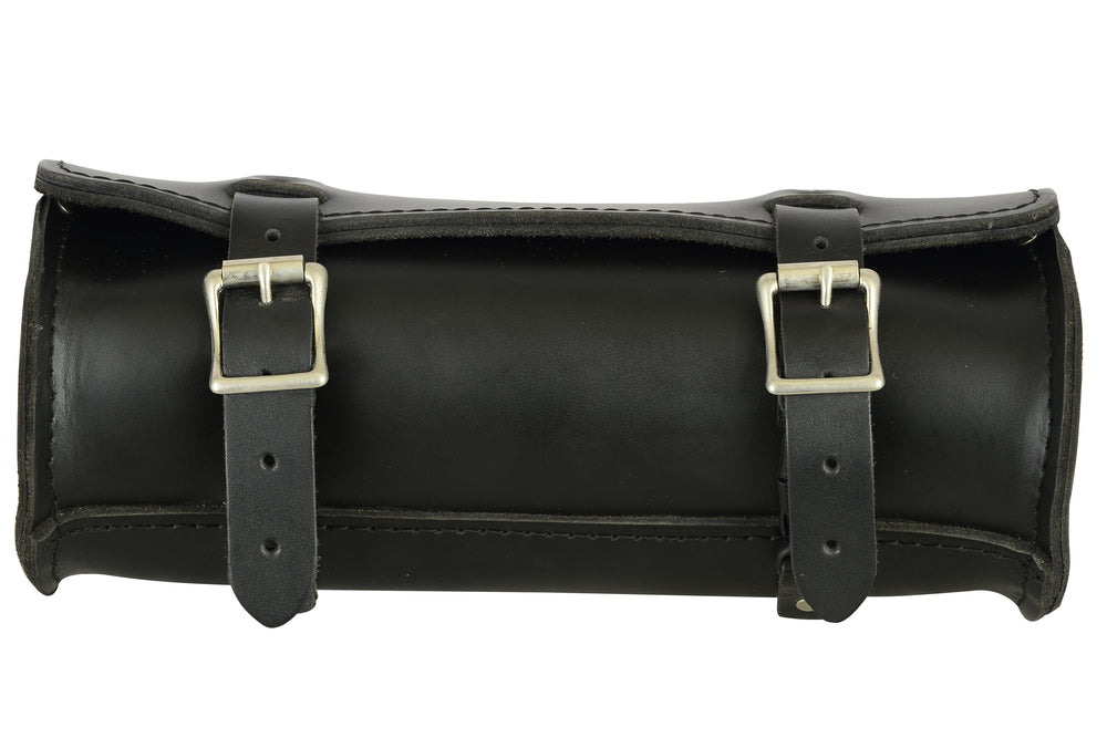 DS4001 Premium Large Leather Round Tool Bag