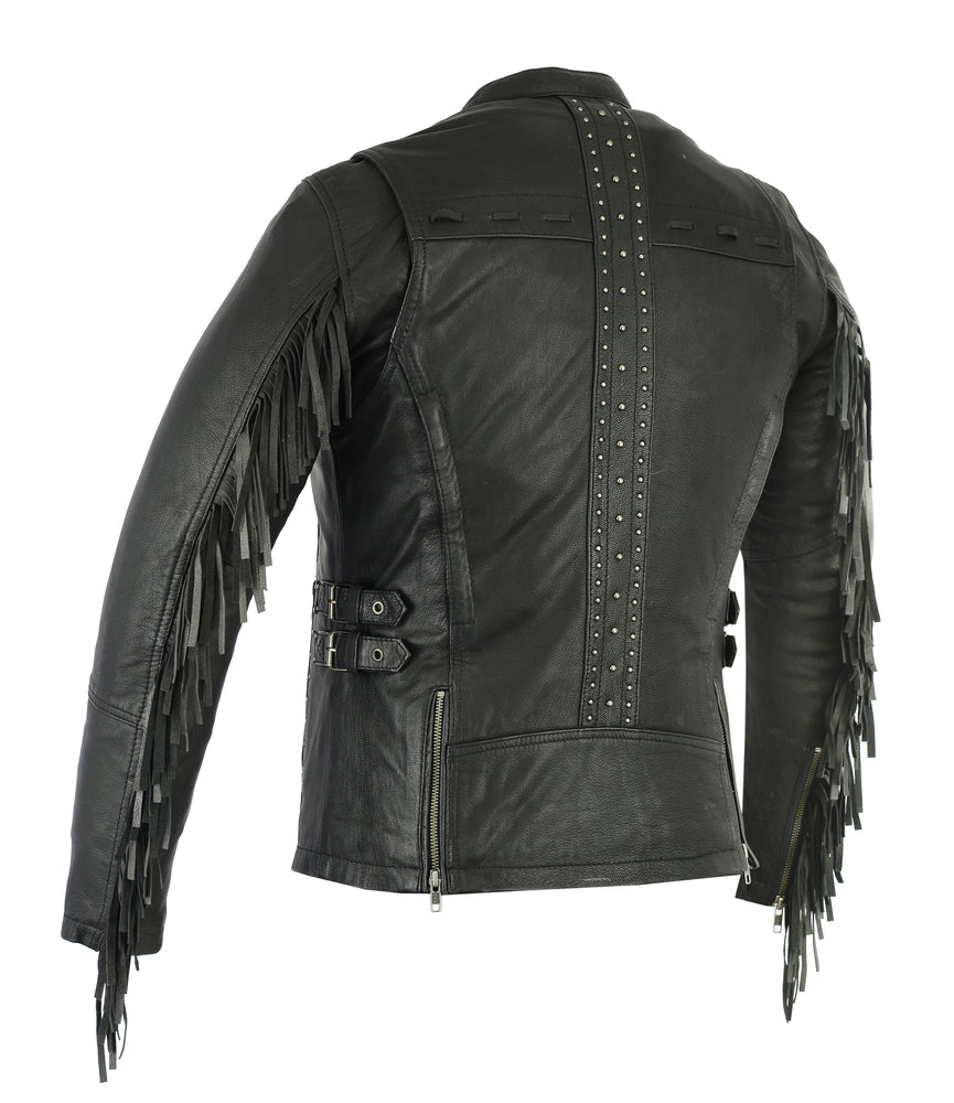 DS880 Women's Stylish Jacket with Fringe