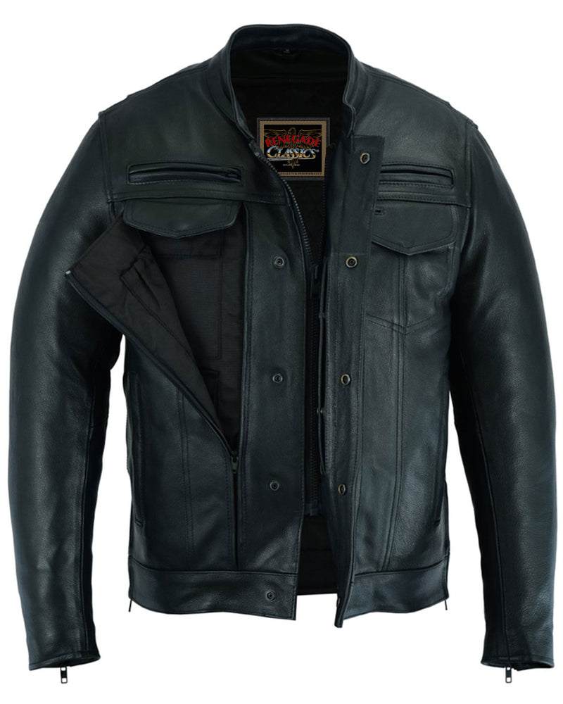 Renegade Classics - RC787 Men's Modern Utility Style Jacket