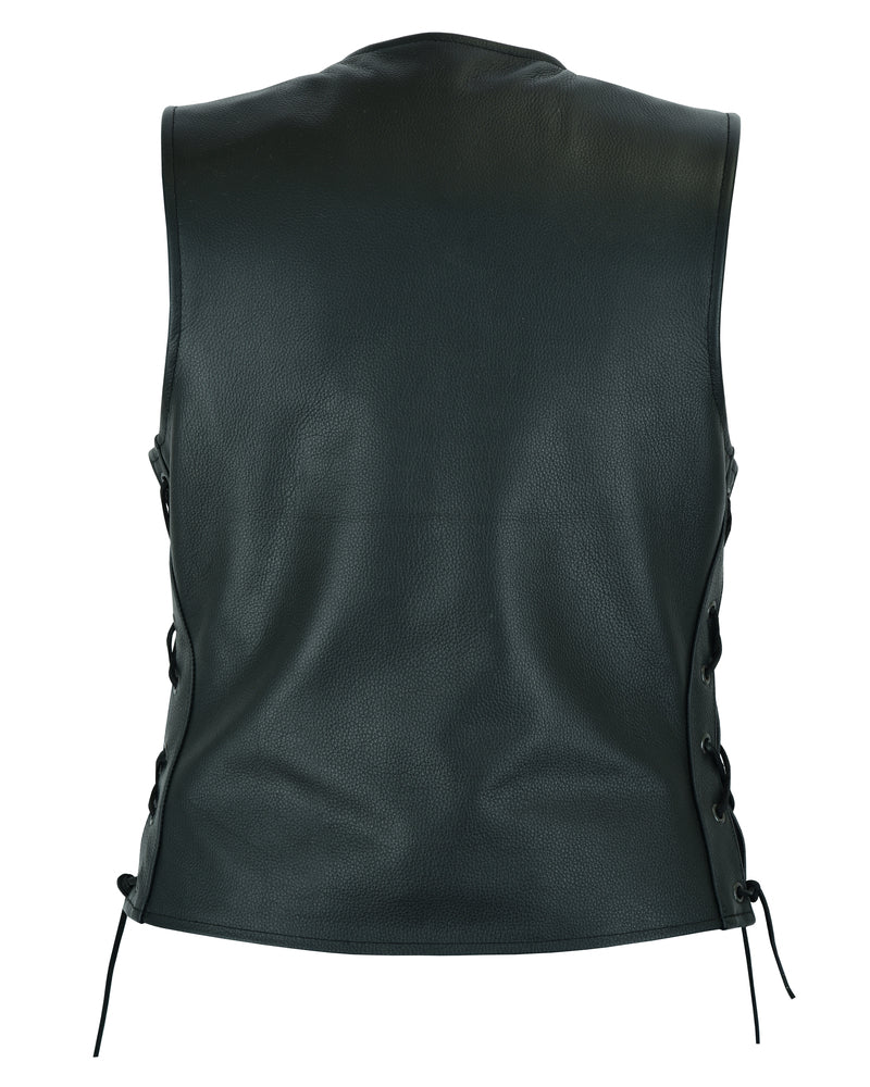 Women's Concealed Carry Leather Vest