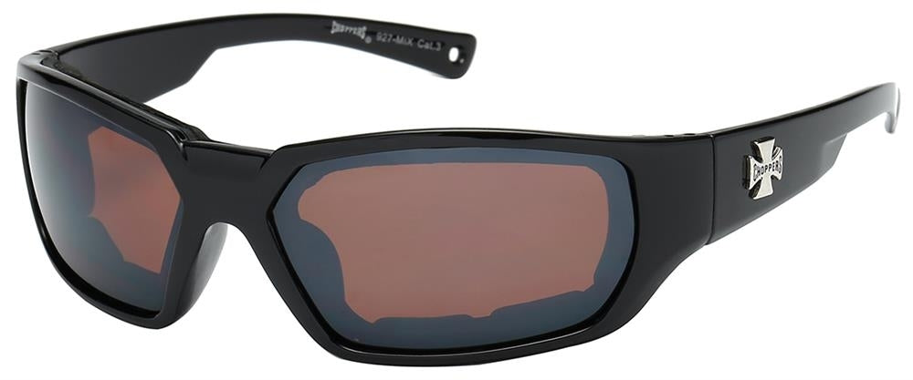 8CP927-MIX Choppers Foam Padded Sunglasses - Assorted - Sold by the D