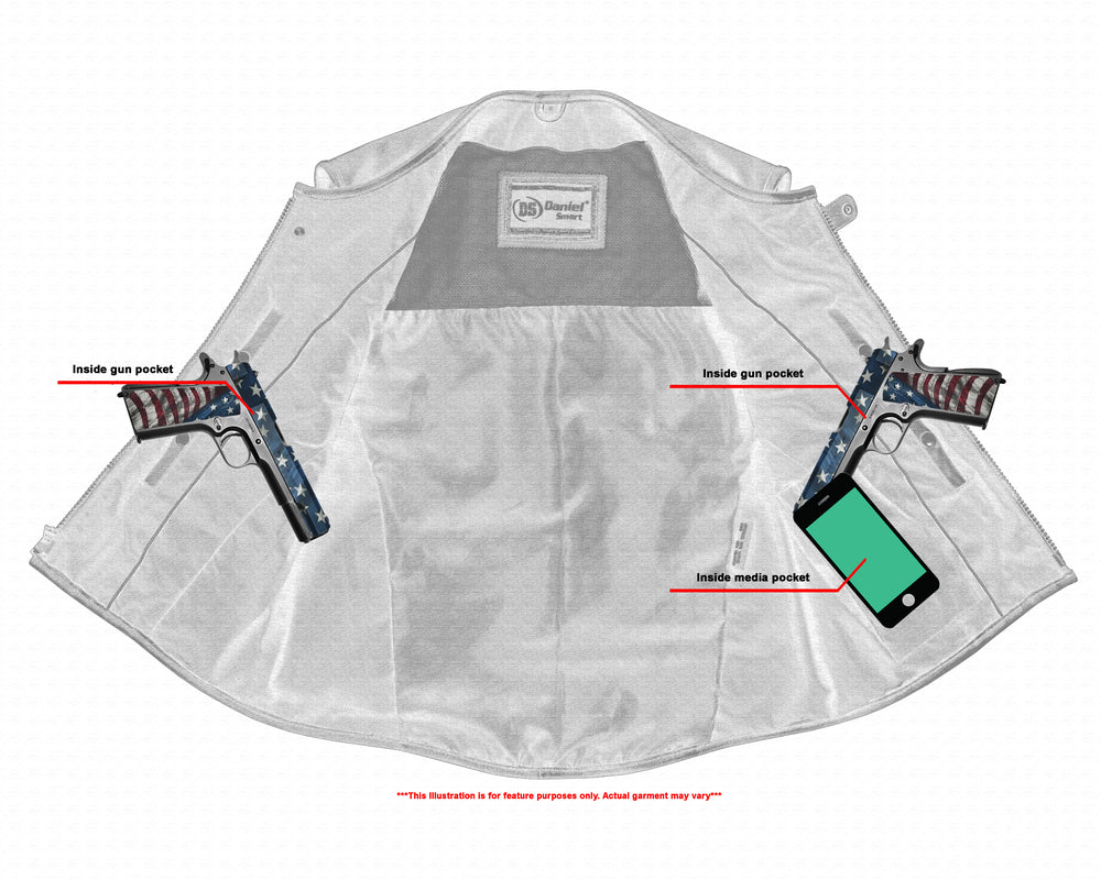 DS007 Men's Updated SWAT Team Style Vest