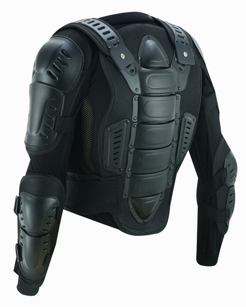 75-1001 Full Protection Body Armor – Black - back